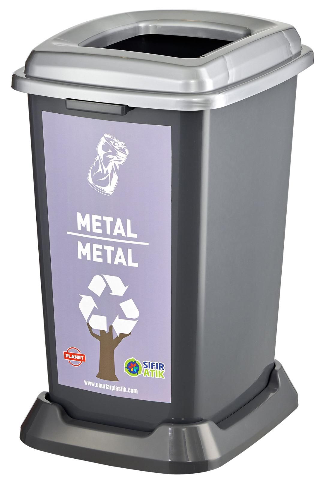 METAL GERİ DÖNÜŞÜM ÇÖP KOVASI 
